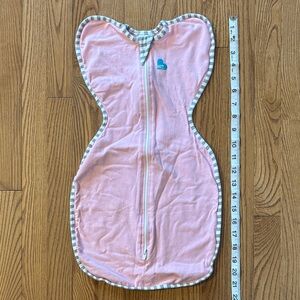 Love to Dream Pink and Gray Sleep Sack